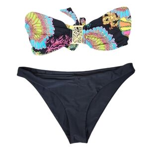 Trina Turk Bikini Top Size 10 and Unbranded Bikini Bottoms Size Small